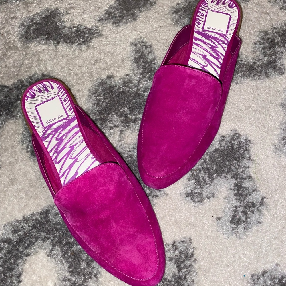 Dolce Vita DV suede mules